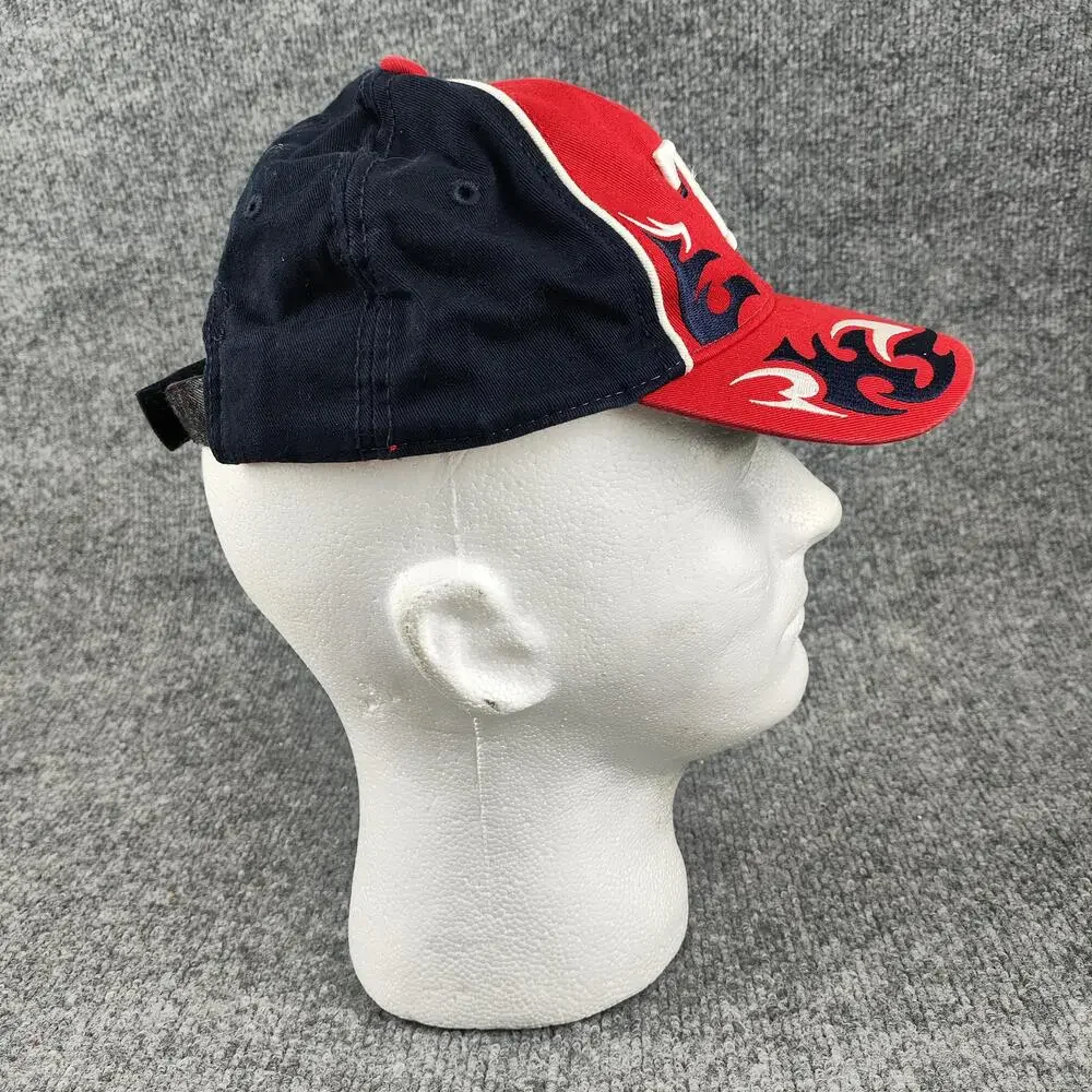 Texas Rangers Hat Cap Strap Back Youth Boys One Size Red MLB Baseball New Era